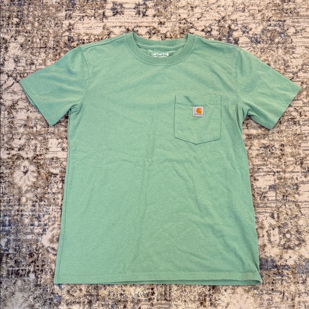 Carhartt Men's Mint Green Short Sleeve Tee